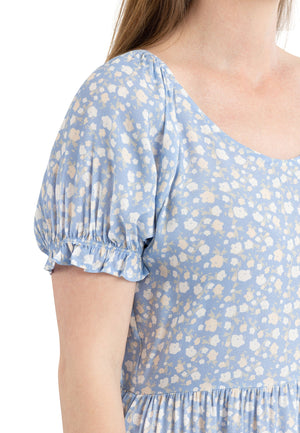 Margaret - Cool Blue Print - Trespass