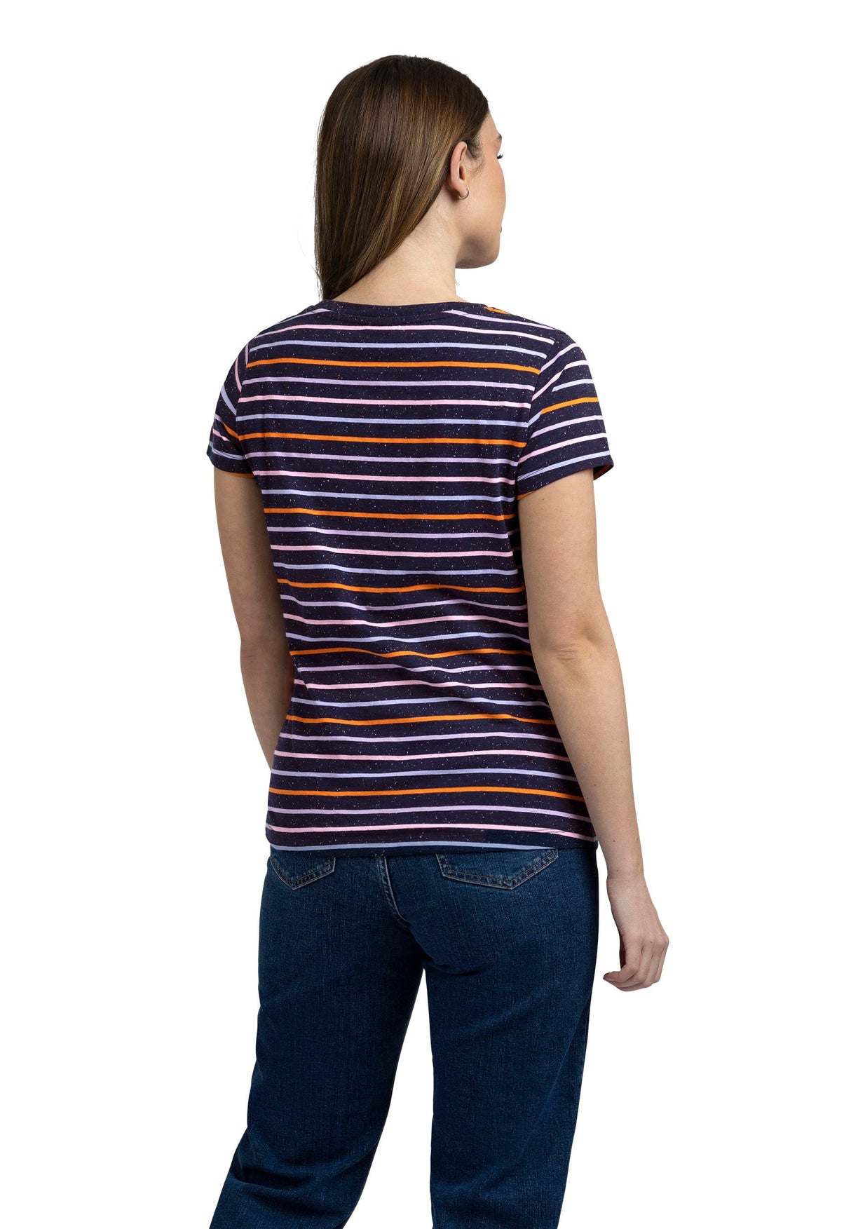 Michaela - Navy Multi Stripe - Trespass