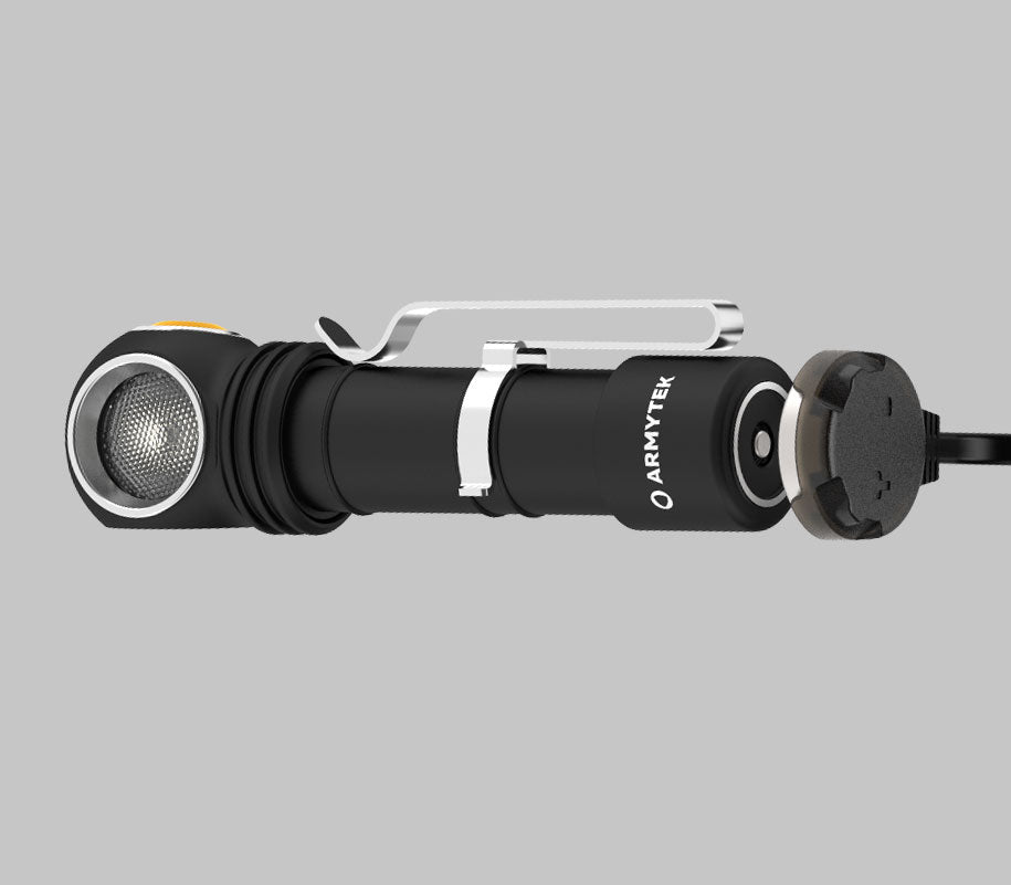 Armytek Wizard C2 WR Magnet USB – Hvit & Rød – 1100 lm & 230 lm – Armytek