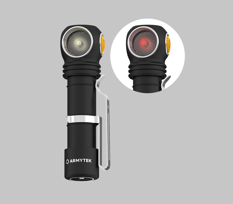 Armytek Wizard C2 WR Magnet USB – Varm & Rød – 1020 lm & 230 lm – Armytek