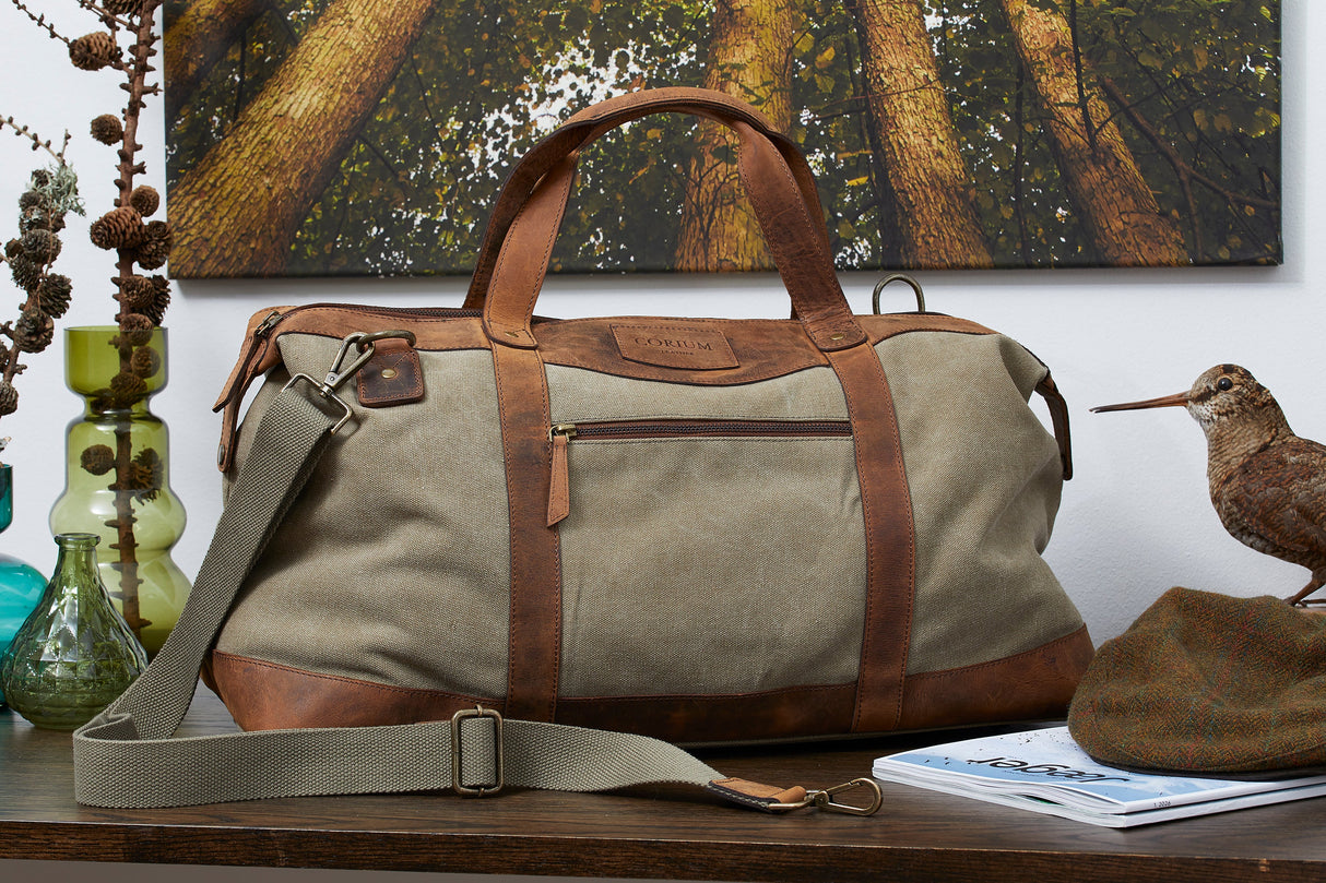 Reiseveske Canvas/Hunter Skinn – Corium