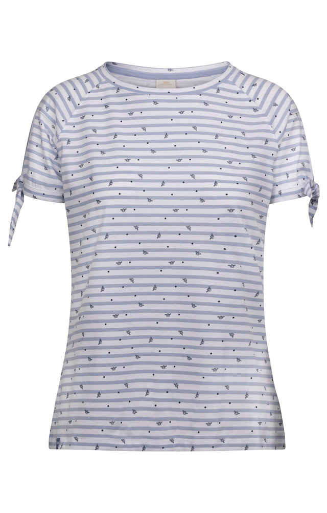 Penelope - Cool Blue Stripe Bee Print - Trespass