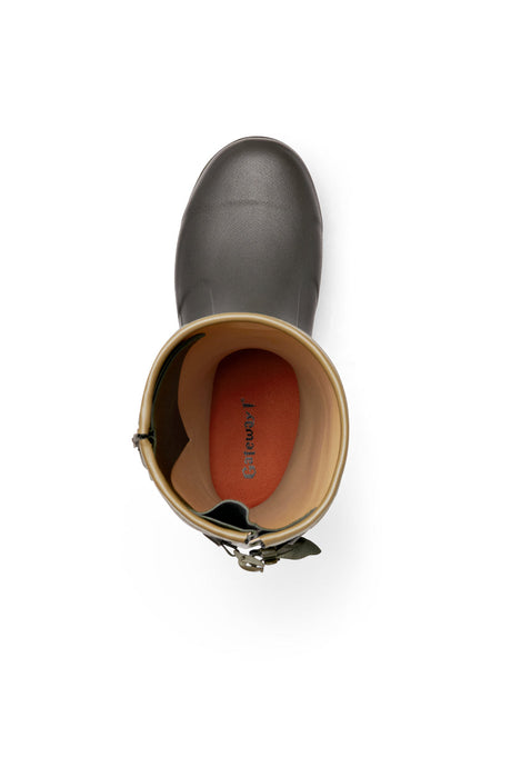 Pheasant Game 18" leather side-zip - Black olive – Gateway1