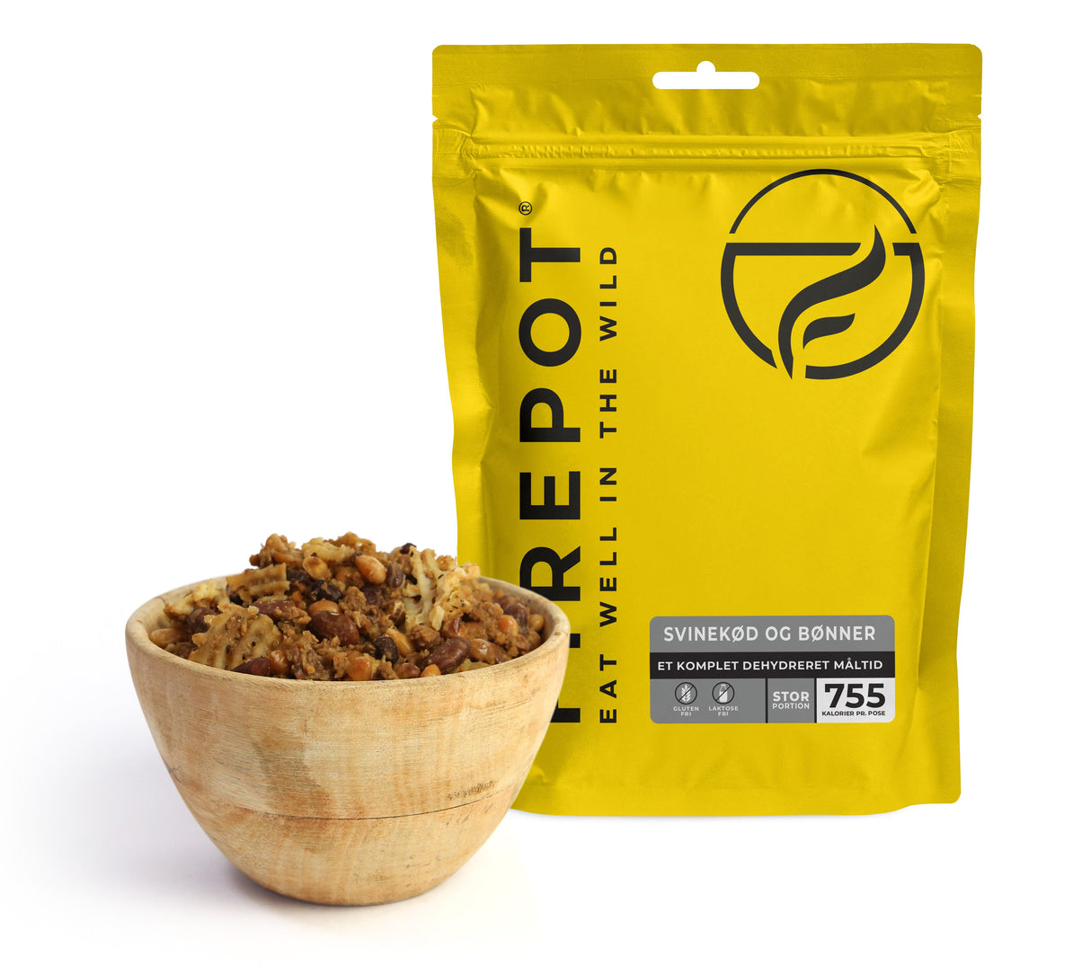 Svinekjøtt og bønner - XL – Firepot