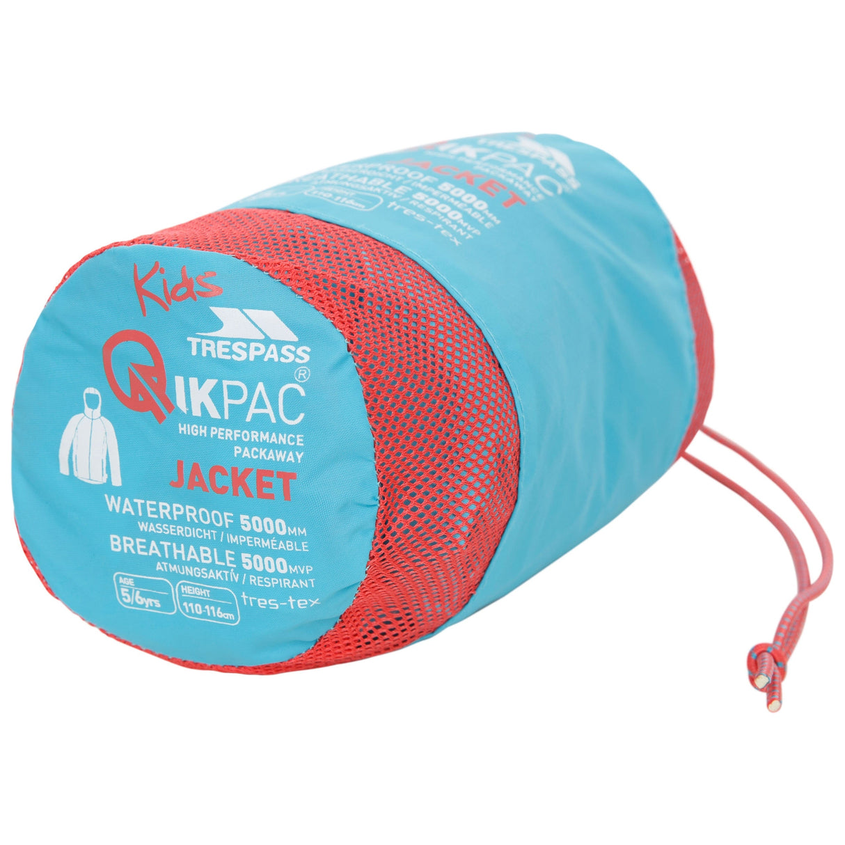 Qikpac Jacket - Aquatic - Trespass