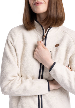 Quake- Female Fleece Jacket at300 - Ghost - Trespass
