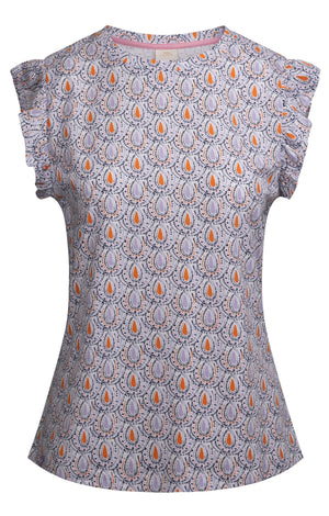 Salma - White Print - Trespass
