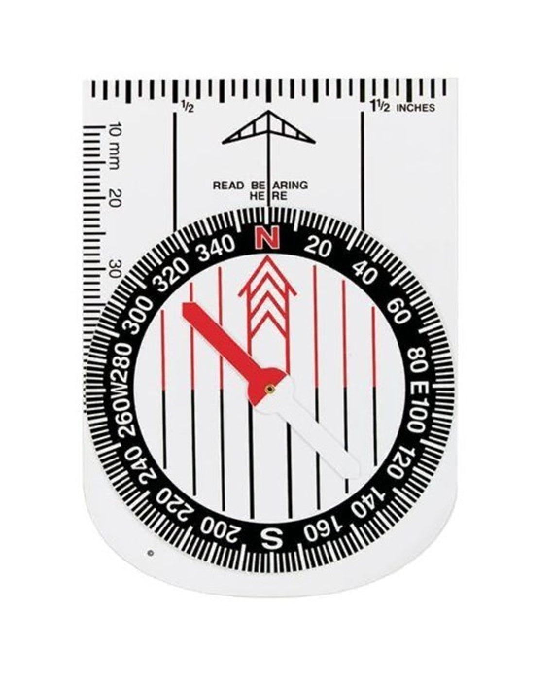 Demo kompass 25x37 cm Hvit – Silva