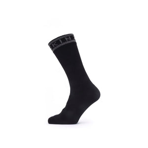 Scoulton WP Warm Wt. Mellomtykk sokk med Hydrost – Sealskinz – Svart/Grå