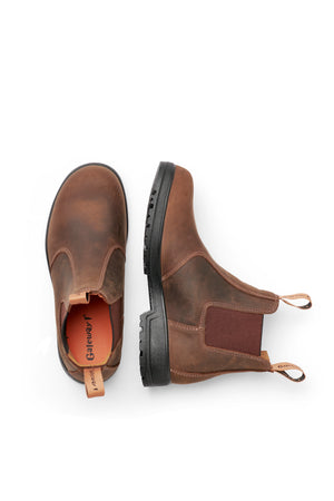Pull On Chelsea - Dark Brown – Gateway1