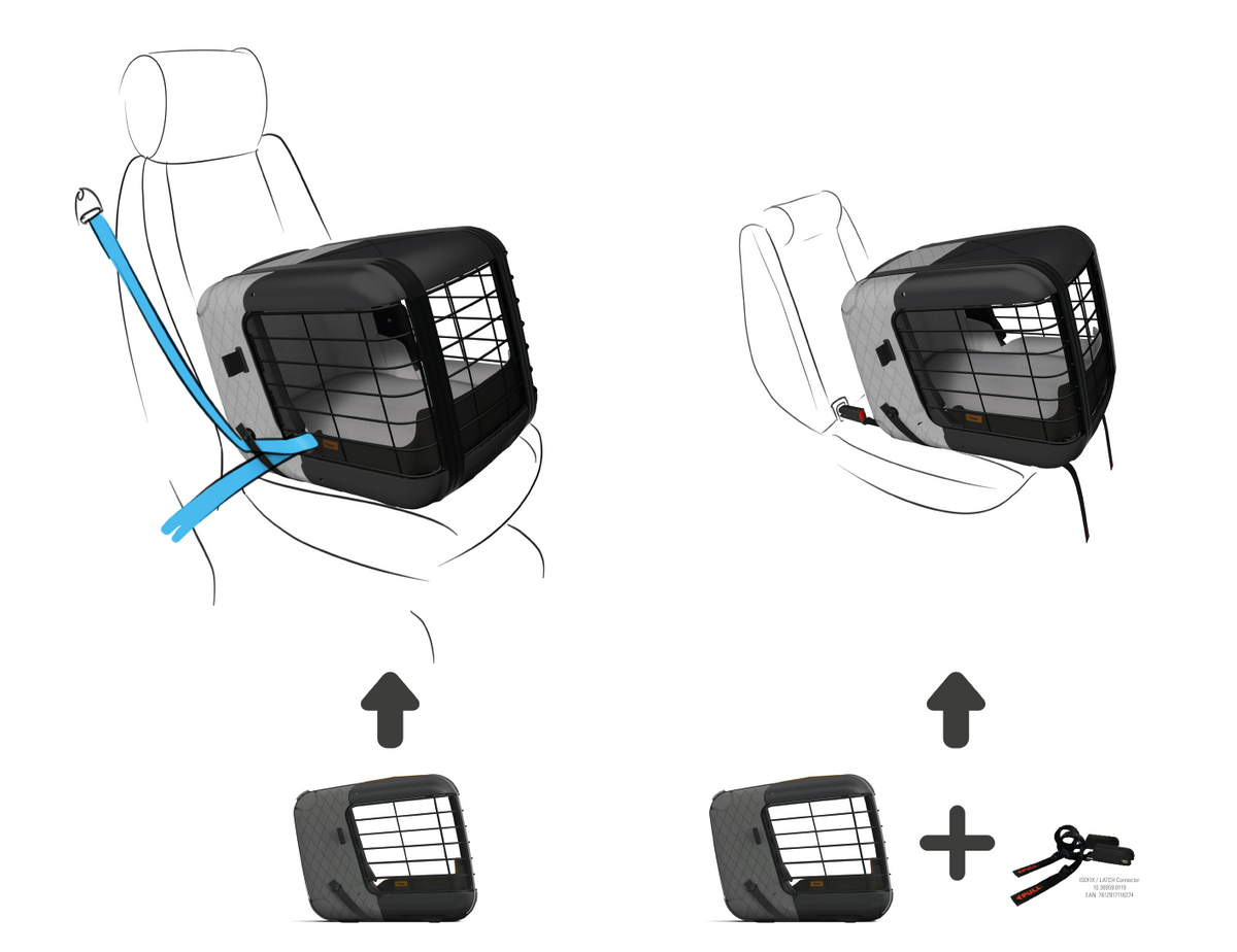 Caree ISOFIX Connector 2 stk