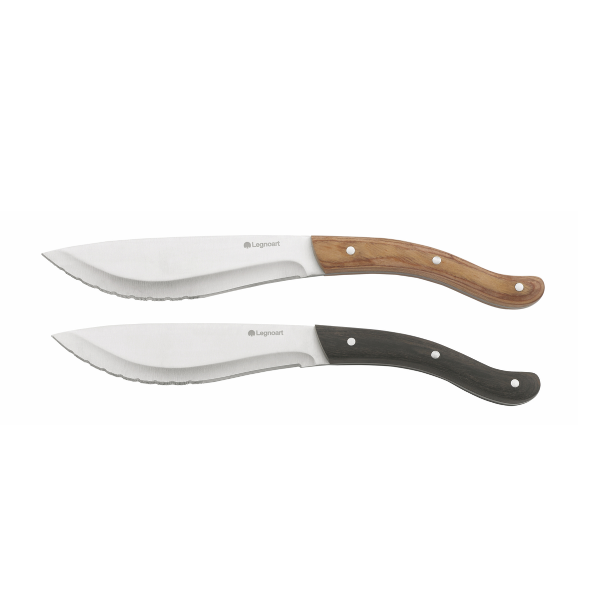 TOMAHAWK biffknivsett – 4 stk – lyst skaft – Legnoart