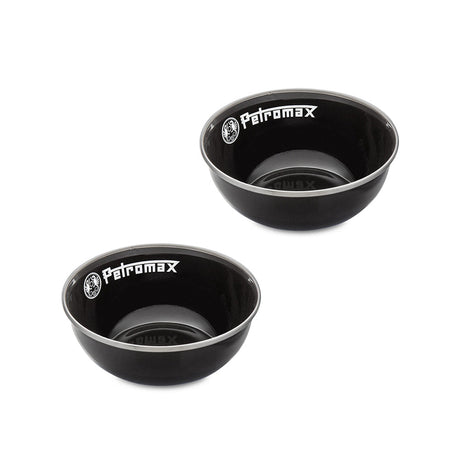 Petromax Emaljeskåler Svart 2 deler (16 – Petromax
