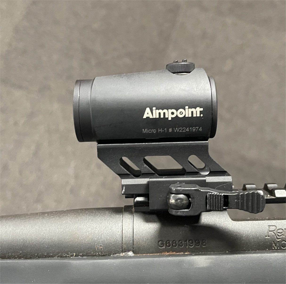 Aimpoint QR-montasje – Nieload