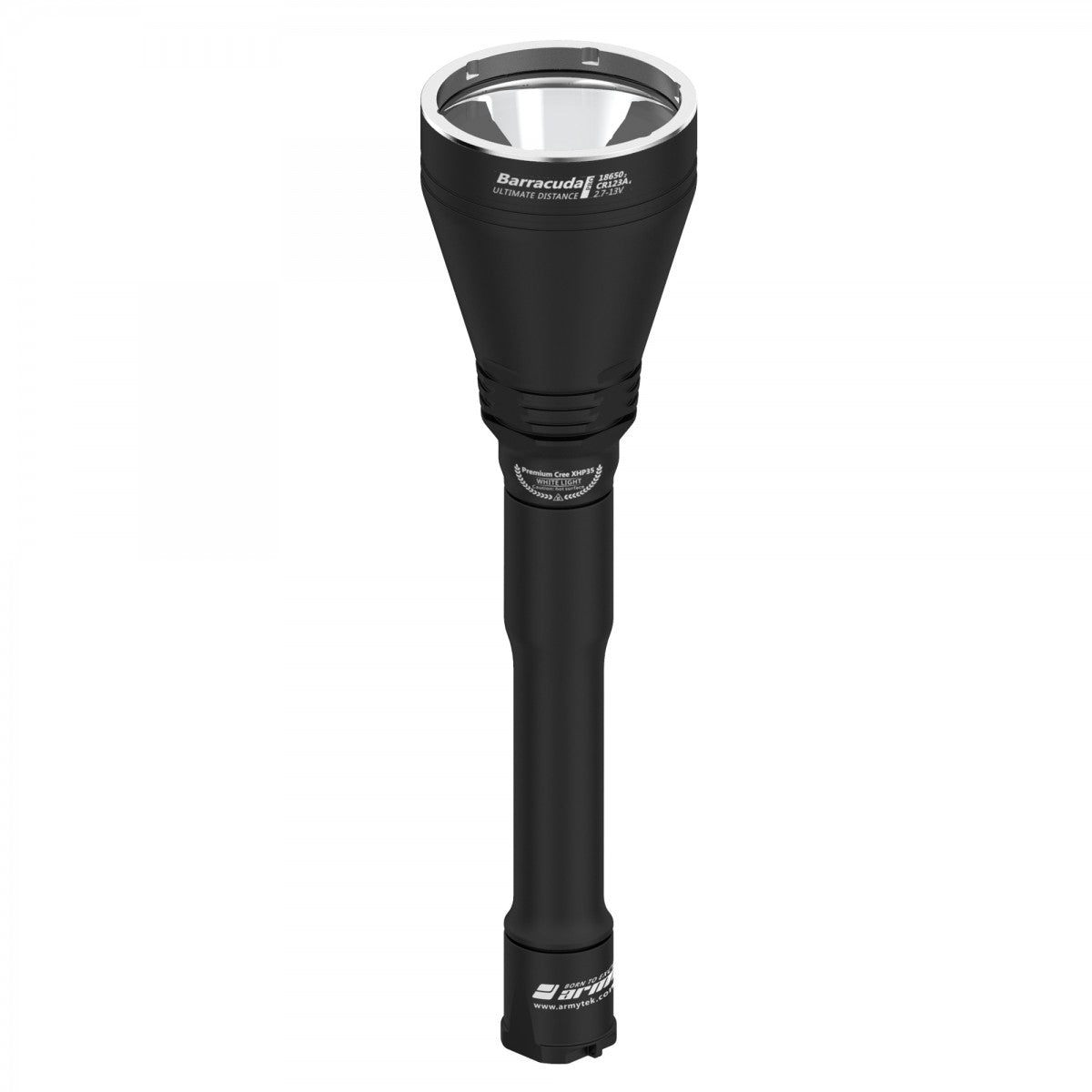 Armytek Barracuda Pro / Hvit / 1500 lm / 5°:40° / 2x18650 – Armytek