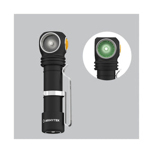 Armytek Wizard C2 WG Magnet USB – Varm & Grønn – 1020 lm & 400 lm – Armytek