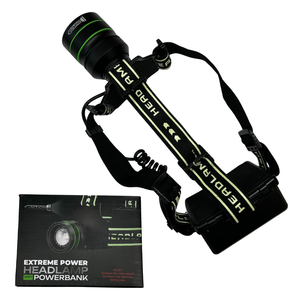 Ekstremt Kraftig - Pandelampe 10.000 Lumens + Powerbank – Ignition