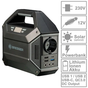 Mobil Kraftstasjon 100W (155Wh) – Bresser