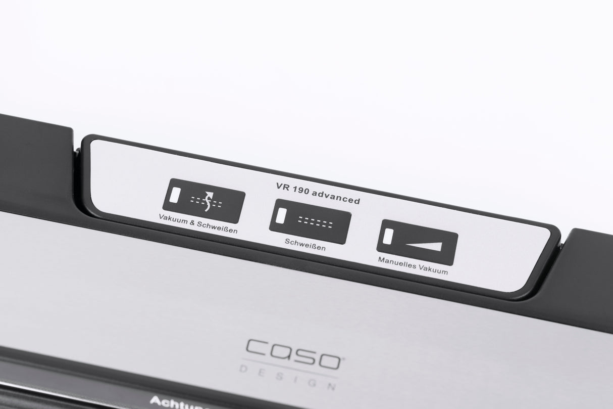 Caso vakuumpakker - VR190 0.5 bar 9L/min – Caso