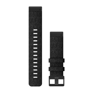 QuickFit® 22 urremme, Sortmeleret nylon