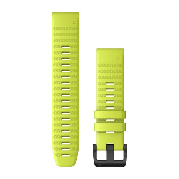 QuickFit® 22 Klokkerem, Amp Yellow Silikon – Garmin