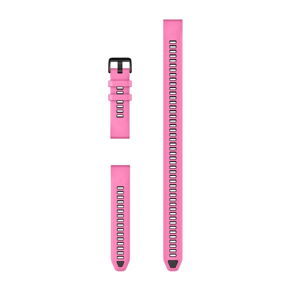 QuickFit® 20 remme, Pink Aurora silikone (Dykkersæt med 3 dele)