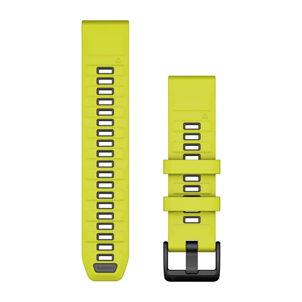 QuickFit® 22 remme, Amp Yellow/Graphite silikone