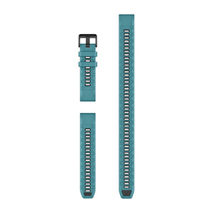QuickFit® 22 Remmer Turkis Silikon (Dykkersett Med 3 Deler) – Garmin