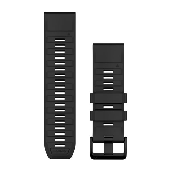 QuickFit® 26 remme, Sort silikone