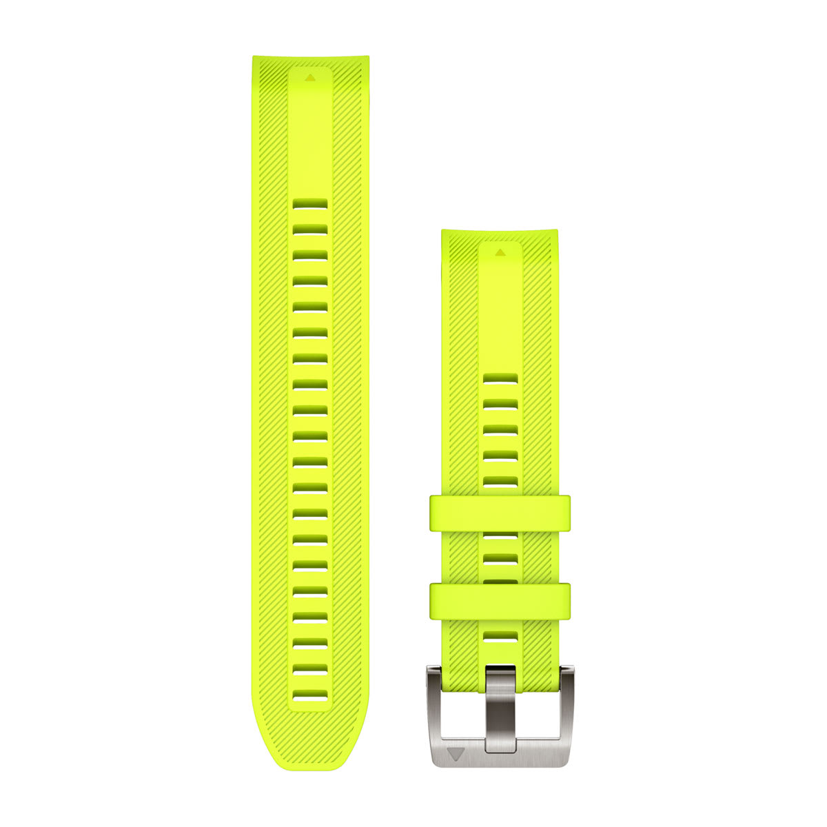 QuickFit® 22 Klokkerem, Amp Yellow Silikonrem – Garmin