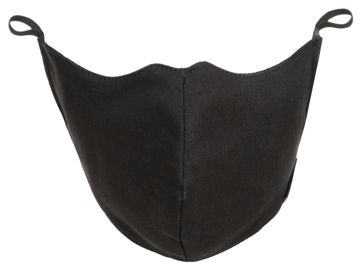 Cloth Face Mask + 3 Filters - Black - Trespass