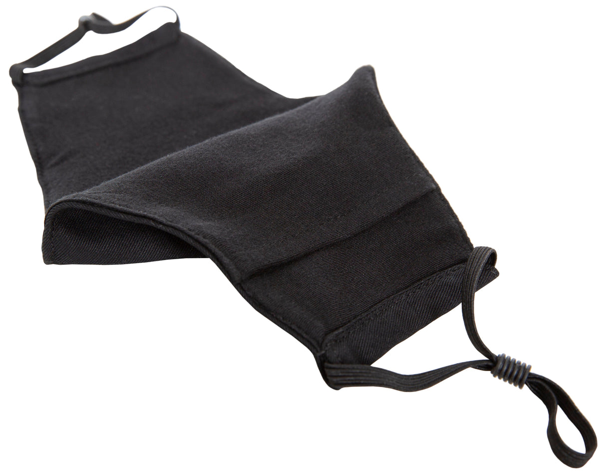 Cloth Face Mask + 3 Filters - Black - Trespass