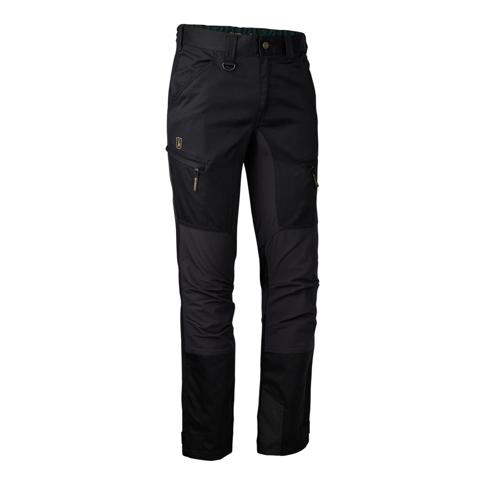 Str. 50 - Rogaland Stretchbukser - Kontrast Black - Deerhunter - Ombytningsvare