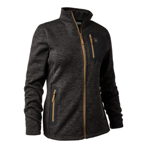 Lady Sarek Strikkejakke - Dark Grey – Deerhunter