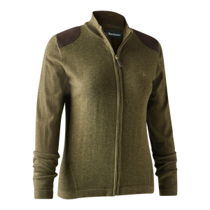 Str. 48 - Lady Darlington Strikcardigan - Cypress - Deerhunter - Ombytningsvare