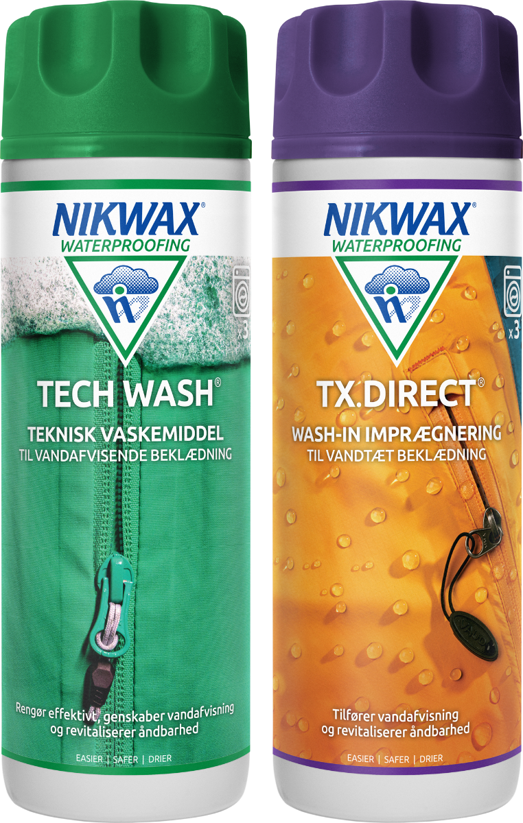 Twinpack Tech Wash/tx-direct 600 ml – Nikwax