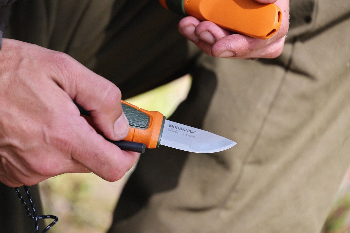 Eldris with Belt Loop (S) Olive Green/Bu – Morakniv