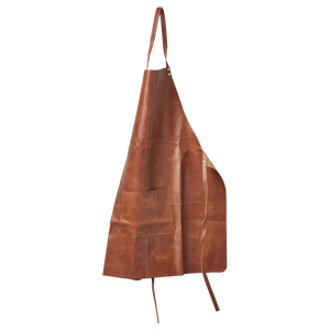 Lærforkle – Cognac – Corium