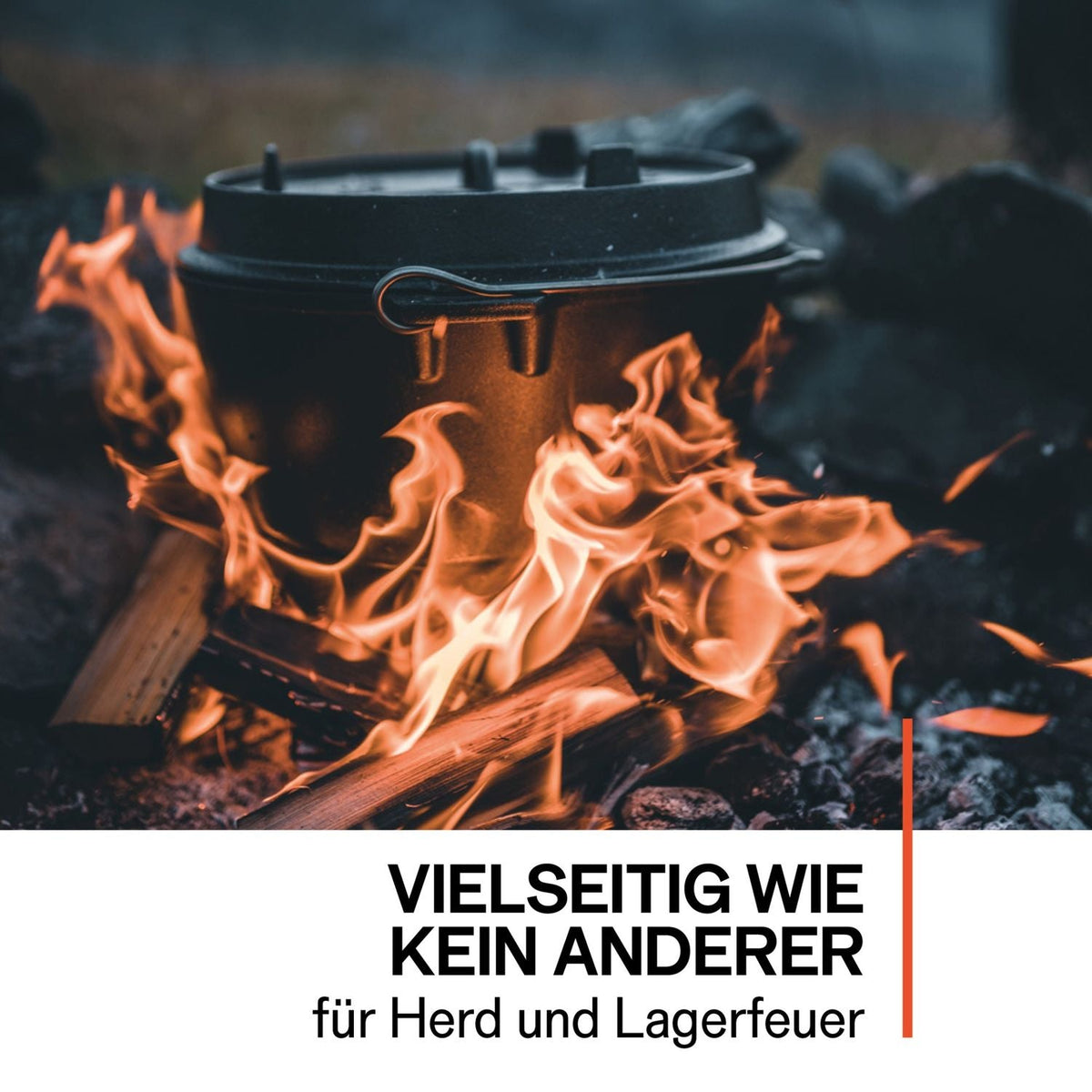 Dutch Oven ft18 med flat bunn – Petromax