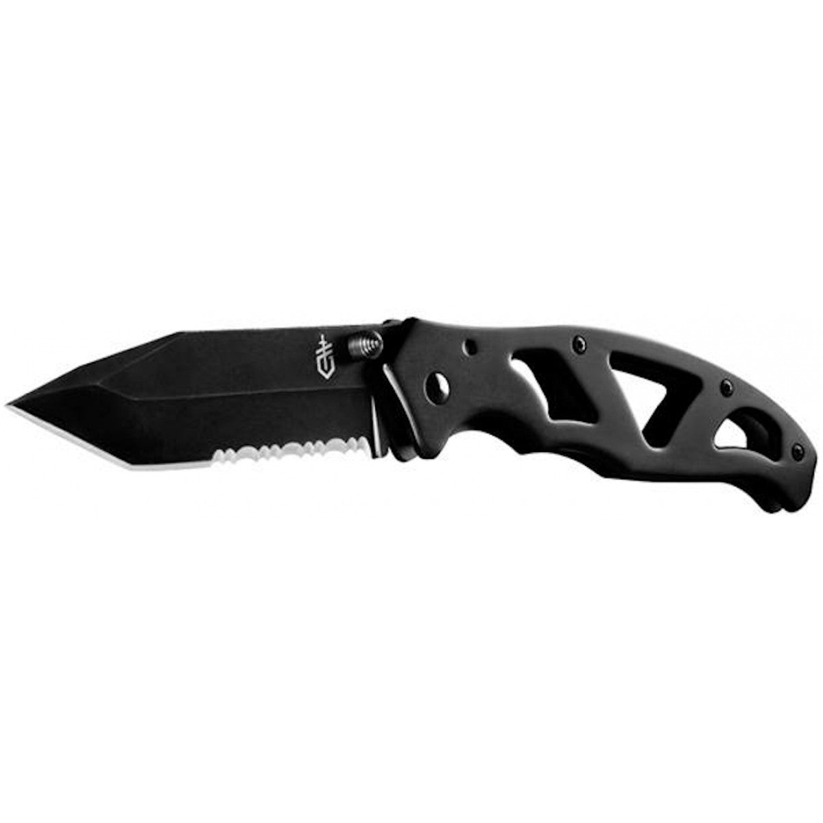 Paraframe II Tanto Blk Foldekniv Serrated – Gerber