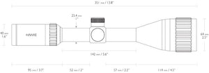 Vantage IR - 3-9x50 Mil Dot – Hawke