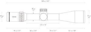 Hawke Frontier 30 SF - 4-24x50 LR Dot (16x) – Hawke