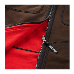 Kamko Fleece Dame - Brown/Red – Härkila