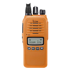 ProHunt Basic 2 jaktradio Oransje – Dansk versjon, Inkl. batteri og lader – Icom