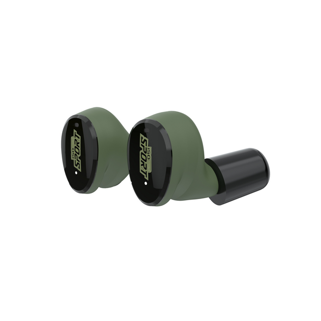 ISOtunes FREE Sport Caliber – Army Green – Isotunes