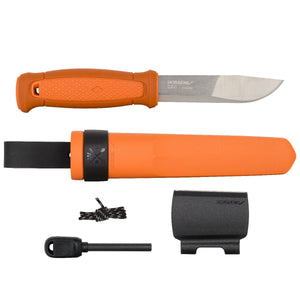 Kansbol med Survival Kit (S) Burnt Oran – Morakniv