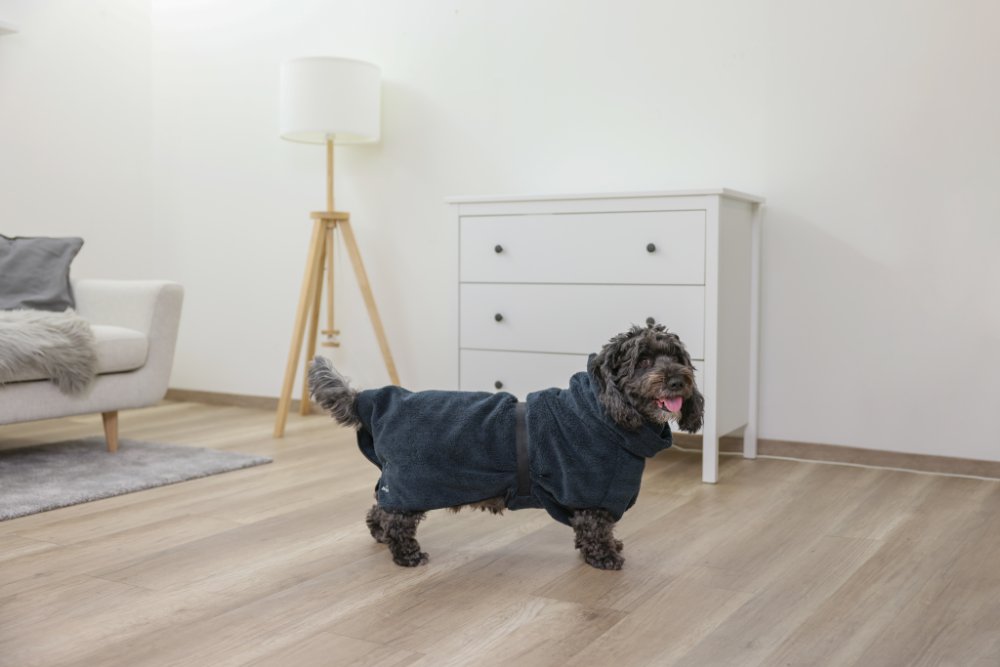 Hundedekken "Badekåpe" - M – Kerbl