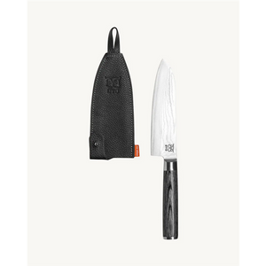 Skarvet Opal Santoku Kniv – Øyo