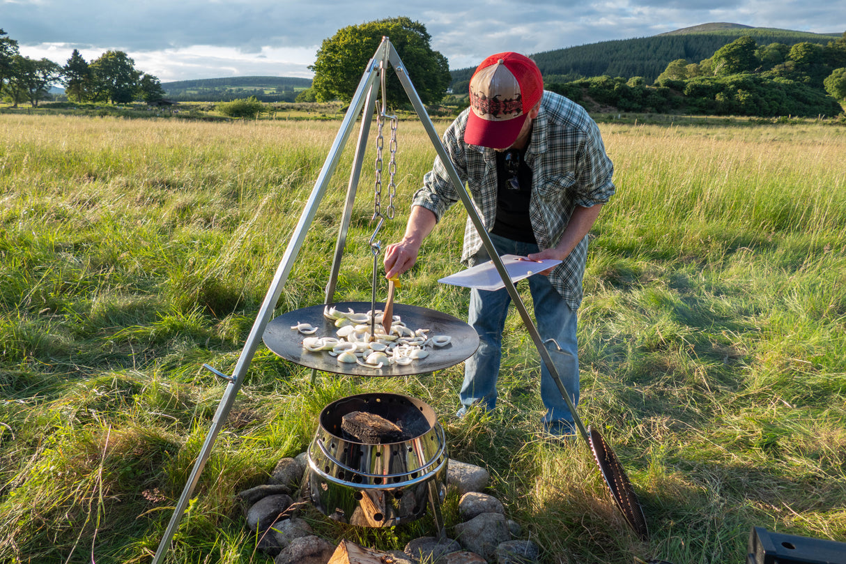 Hengende grillbrett for trefot – Petromax