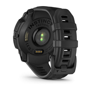 Instinct® 3 – 45 mm, Solar, Tactical Edition, Sort med sort rem